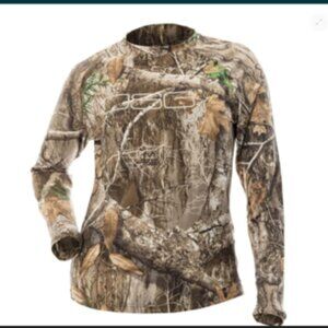 DSG Hunting Long Sleeve, Tech Shirt - UPF 50+, Realtree Edge Camo, Size: XL